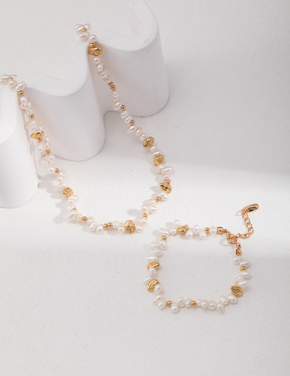 V0092 Bracelet de perles naturelles